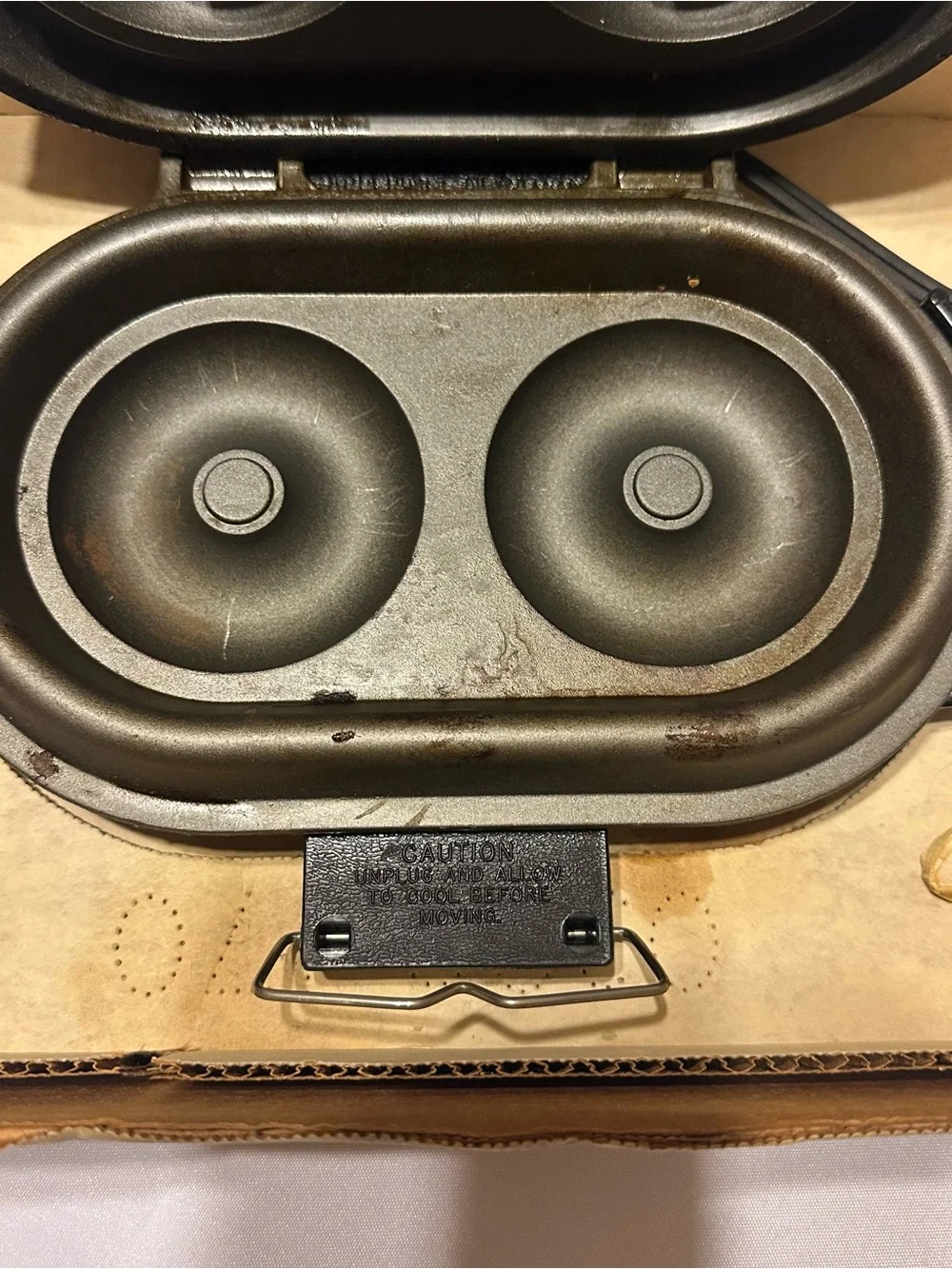 Vintage Donut Factory Donut Maker - Black